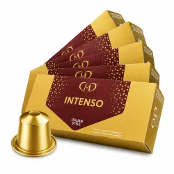 Cofanetto Capsule Compatibili Nespresso®* Intenso in Alluminio – Cofanetto