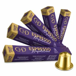 Tubo Capsule Compatibili Nespresso®* Espresso Napoletano in Alluminio